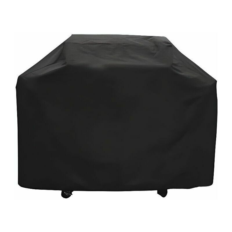 Barbecue Cover, bbq Cover, Anti-UV/Anti-Water/Anti-Humidity Grill Cover for Weber, Holland, JennAir 170x61x117cm Black fuienko