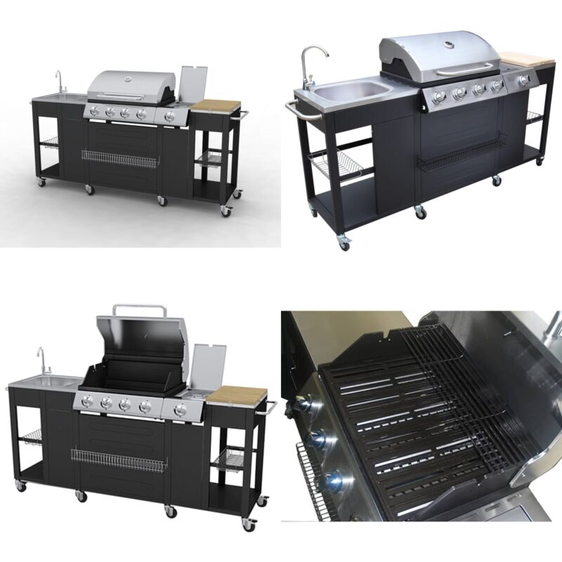 Barbecue de cuisine d'extérieur Montana 4 brûleurs - barbecue - barbecues - Home & Living