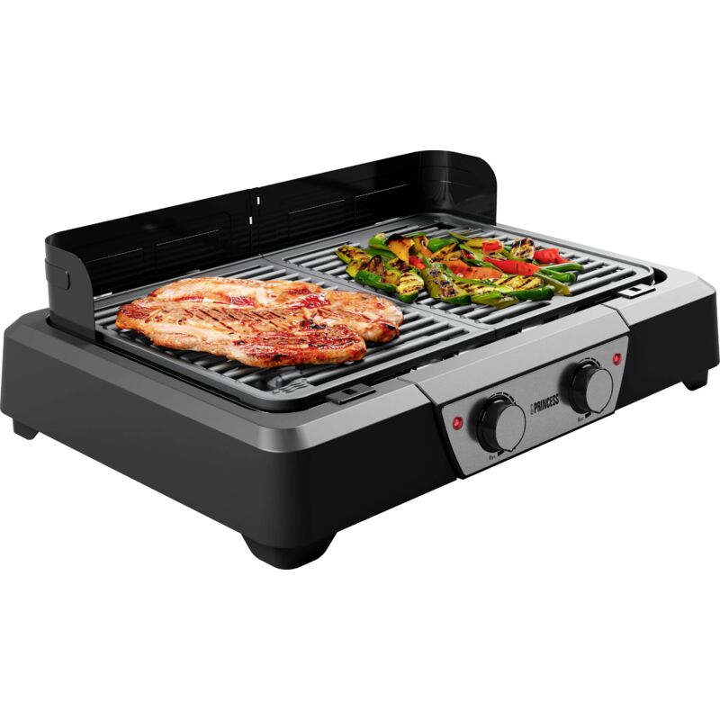 Bbq table Barbecue noir, argent Y686373 - Princess
