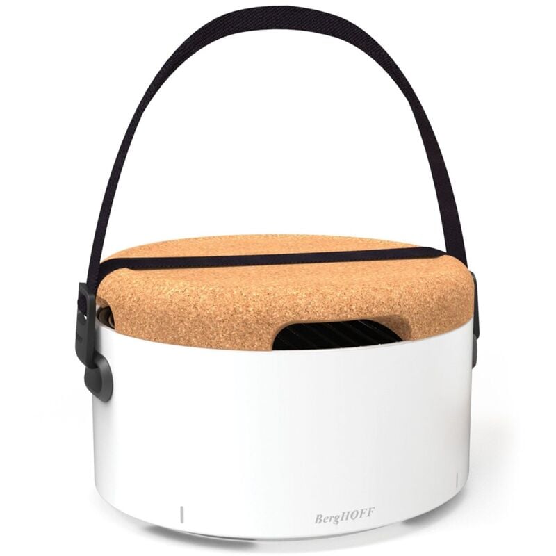 Berghoff - Barbecue à charbon portable blanc 2415600