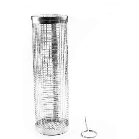 Barbecue d'extérieur automatique en acier inoxydable avec 10 autocollants réglables