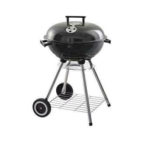 BARBECUE EL GAUCHO GLOBO D.45 CON COPERCHIO CARRELLATO A CARBONE