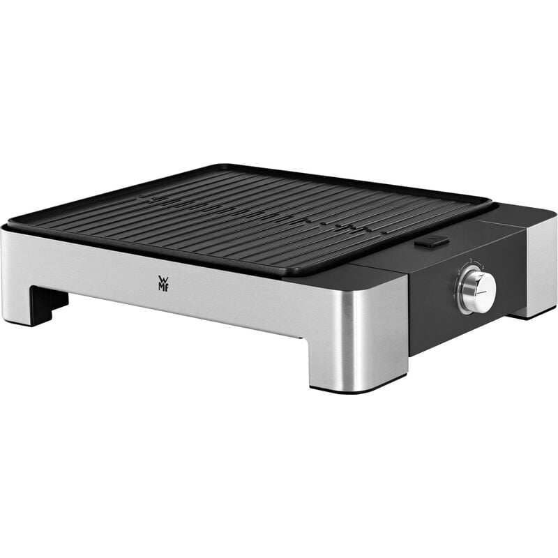 WMF Lono Quadro électrique Barbecue de table avec réglage manuel de la température noir, argent D856551