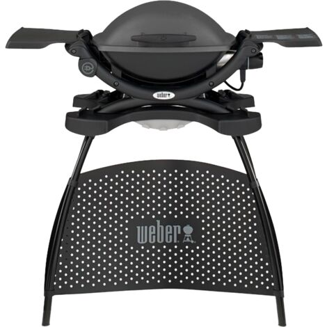 Barbecue électrique Weber Q 1400 Gris Anthracite avec stand