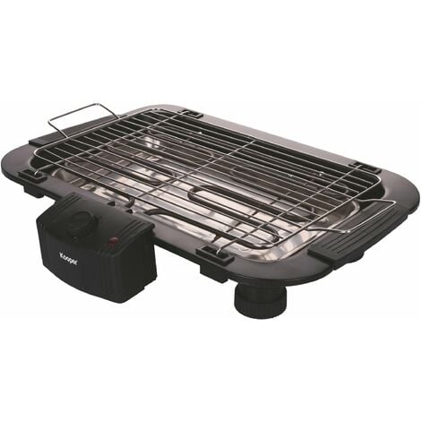 Barbecue elettrico con piedi