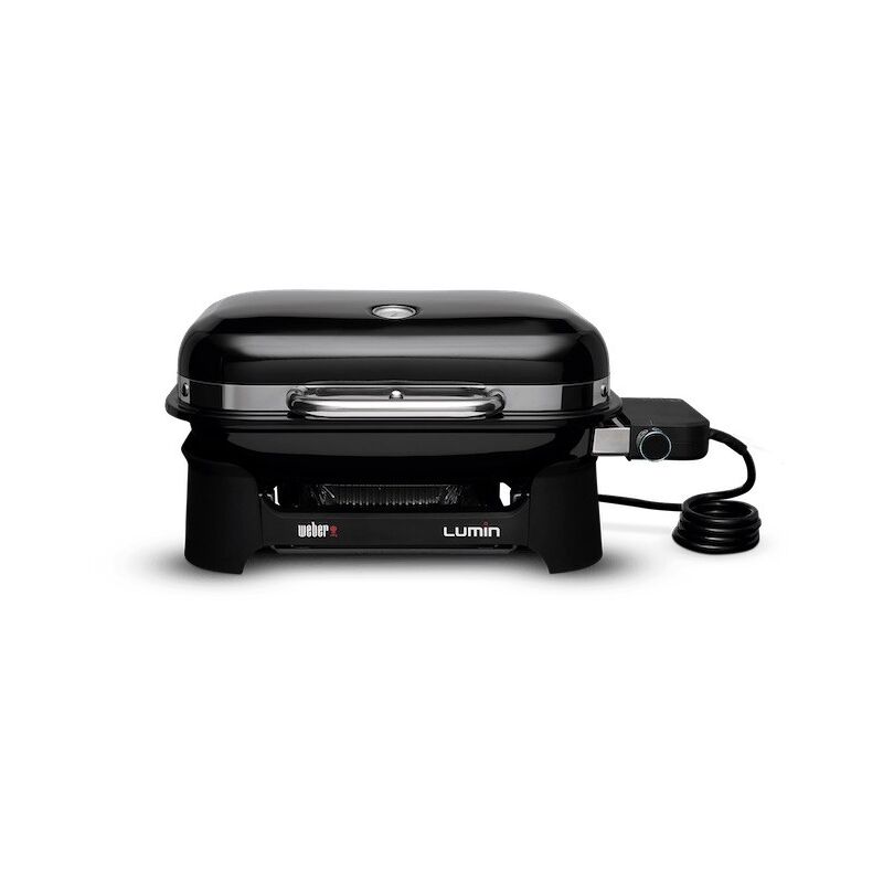 Barbecue Elettrico Portatile Weber Lumin Compact' Con Griglia 49,5x...
