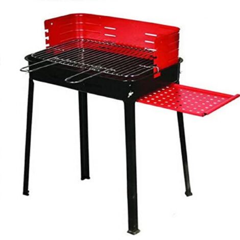 Barbecue en acier Flavia cm 50x35x80h Made in Italy
