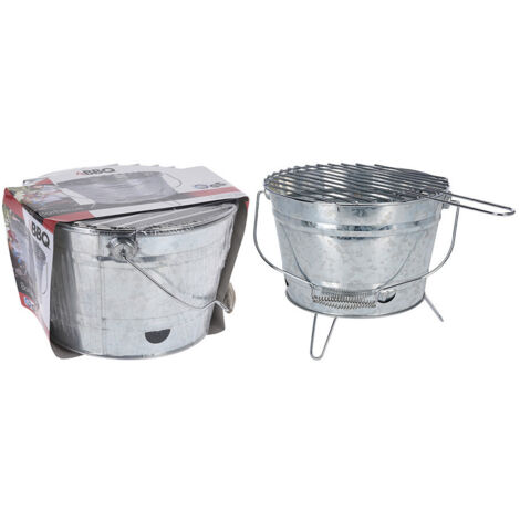 Barbecue En Zinc Modèle Baril Ø27cm Bbq
