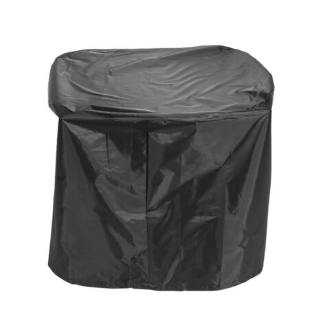Barbecue extérieur rond couverture étanche Barbecue couvre gril gaz poussière pluie protecteur 56x71cm