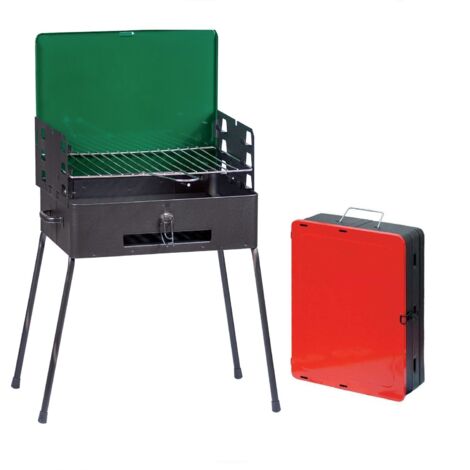 Barbecue a carbonella da esterno cm 60x40x85h - Modello Vulcano