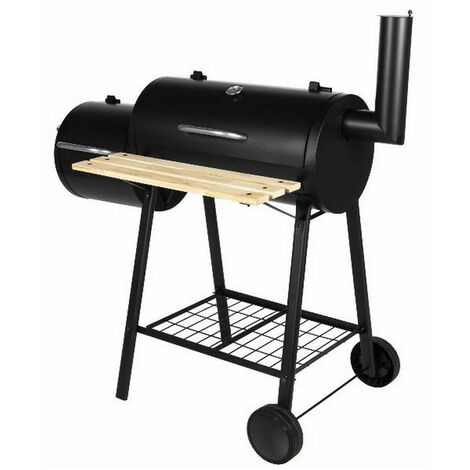 Barbecue Fumoir charbon cylindrique pas cher - OOGarden