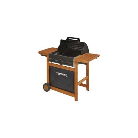 BARBECUE GAS 3 BRUCIATORI CM.60X46 ADELAIDE 3 WOODY L DUALGAS- - bracere cm.60x46 -  CAMPINGAZ