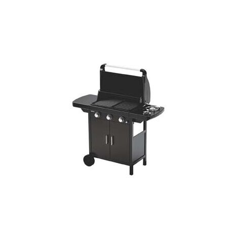 BARBECUE GAS 3 FUOCHI + FORNELLO CM.61X35 COMPACT 3EXS bracere cm.61x35 CAMPINGAZ