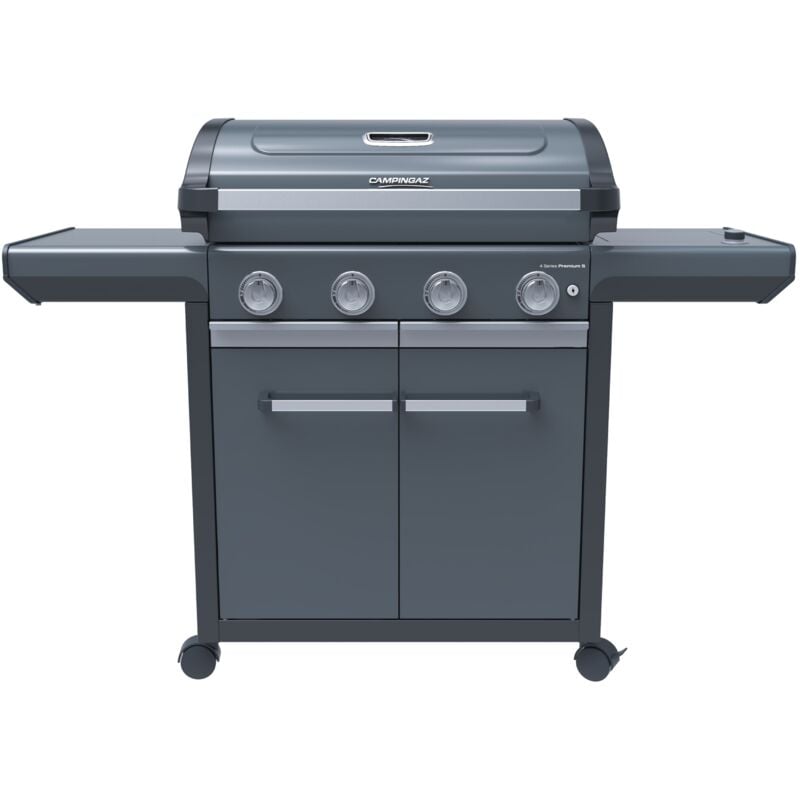 Campingaz - bbq Gaz premium 4 s 37287 - Grille Culinary et plancha fonte à rebords - Réchaud
