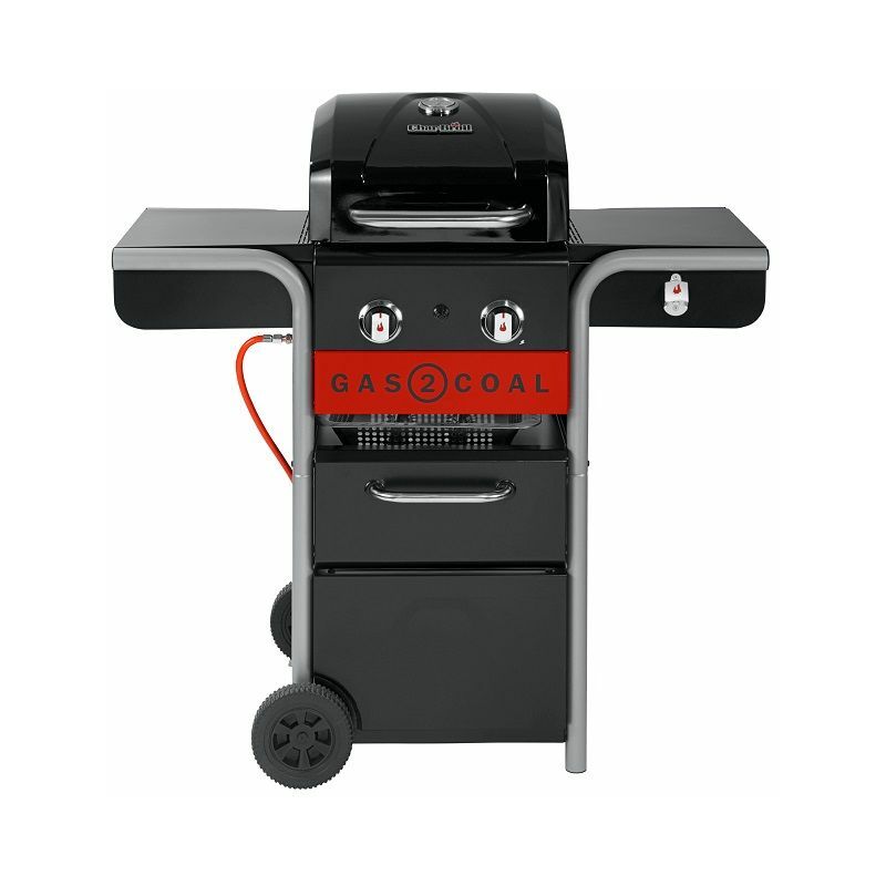Char-broil - Barbecue gaz et charbon Gas2Coal 2.0 210