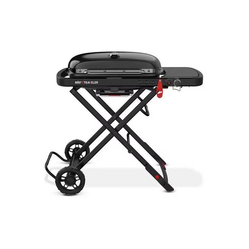 Weber - Barbecue à Gaz Traveler Stealth Edition Noir Cod.9013053