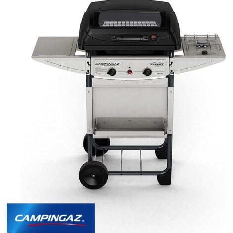 Barbecue / Griglia a gas con pietra lavica con ruote EXPERT DELUXE