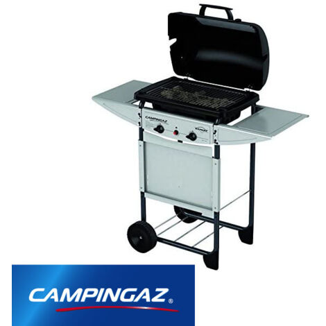 Barbecue / Griglia a gas con pietra lavica con ruote EXPERT PLUS IT