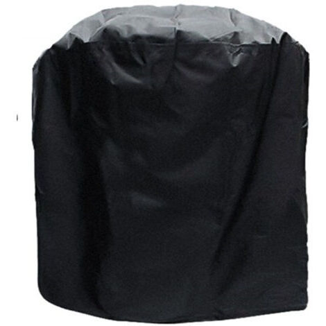 Barbecue Grill Couverture De Barbecue Rond Imperméable À l'eau, Barre Extérieure Pluie Noir Anti-Poussière Charbon De Gaz Barbe Électrique (Taille : 58x77cm)
