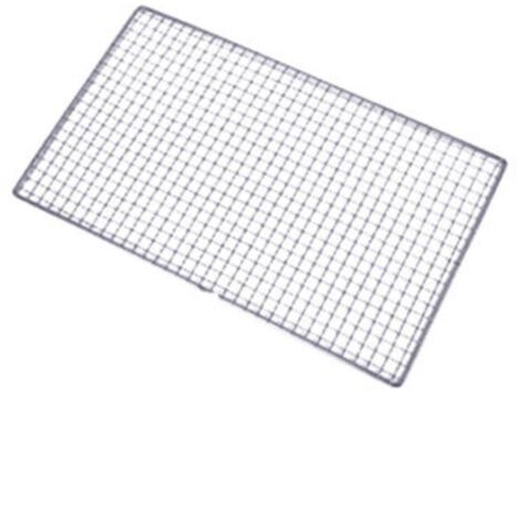 Barbecue Grill, Grill en Acier Inoxydable, Grill, Grill de Remplacement, Camping, Grill d'extérieur, Outil de Pique-Nique (Dimensions: 26 x 44 cm)