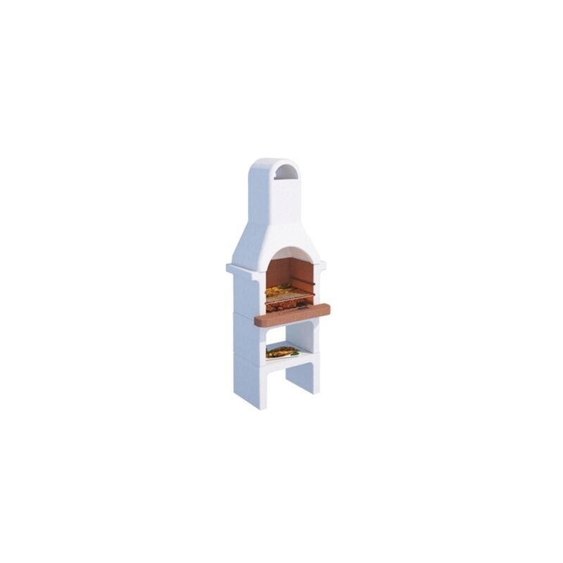 Eac Barbecue Cemento Beton Falo' Prefabbricato In Cemento Cm.l65xp4...