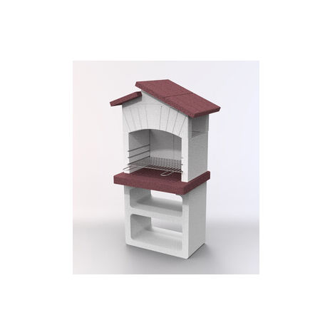 Barbecue In Muratura Maribor - Con Contracappa, Griglia Regolabile, Per Legna E Carbonella - Foto 5