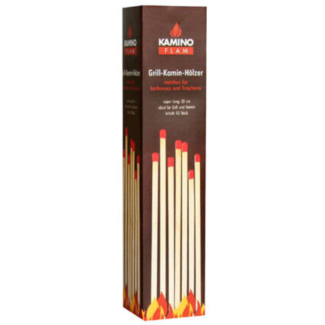 Barbecue kamino-flam Grillkohle 50 Stück 20 cm leicht anzuzünden