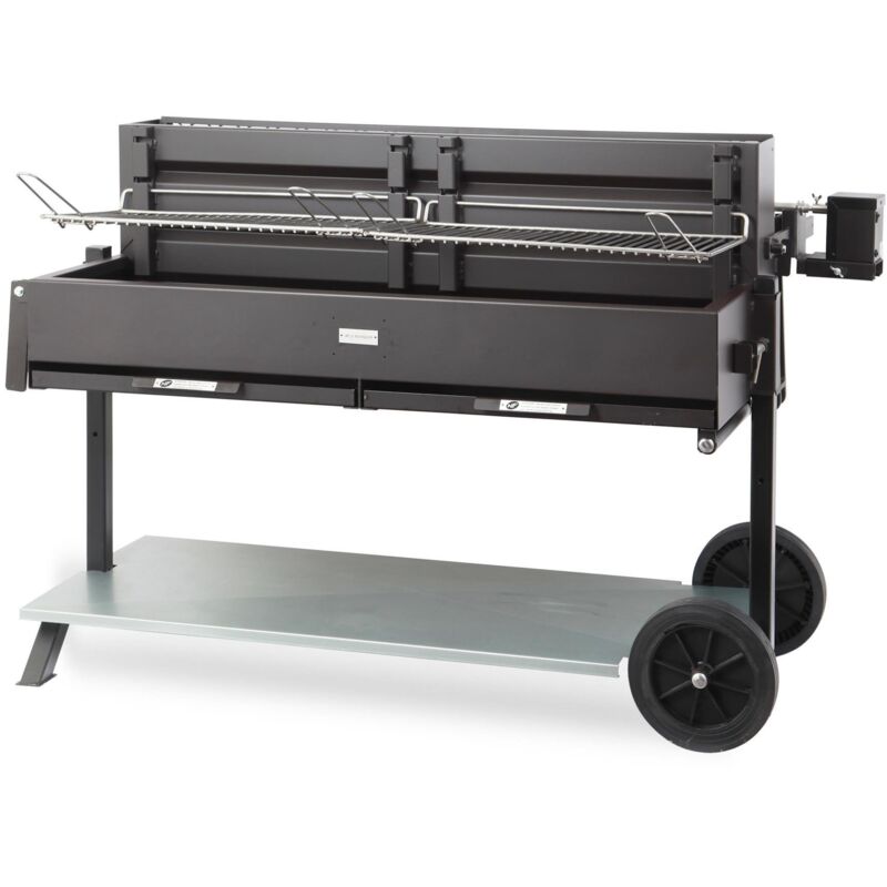 Le Marquier - Barbecue mechoui 12032 acier + chariot