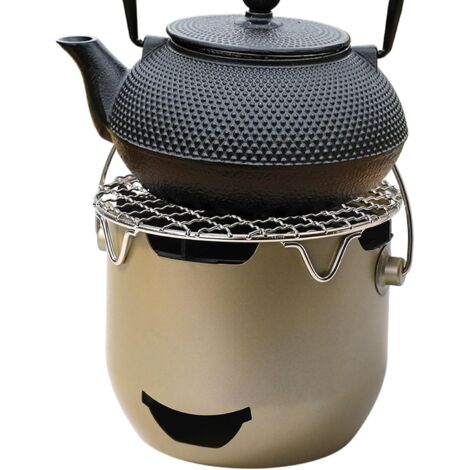 Barbecue Portable Charbon de Bois, Grill de Table avec