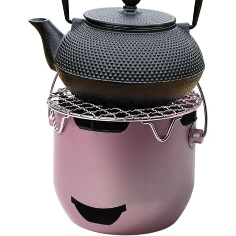 Barbecue Portable Charbon de Bois Grill de Table avec Grille