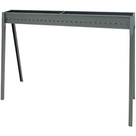 Barbecue pour brochettes avec des pieds brochette Grill El Gaucho 100x32xH79 cm. - Braciere: 100x11 cm.