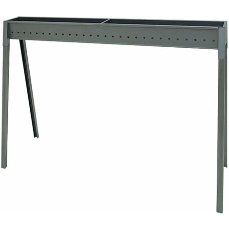 Barbecue pour brochettes avec des pieds brochette Grill El Gaucho 100x32xH79 cm. - Braciere: 100x11 cm.