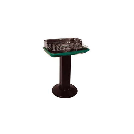 Barbecue rectangulaire sur pied 58X38 h 70 Lapillo 00066