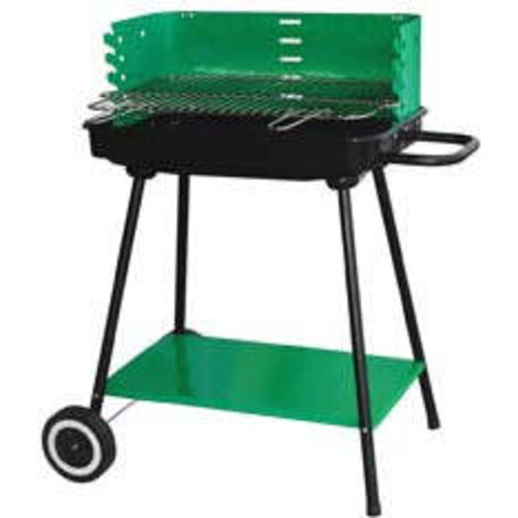 BARBECUE RETTANGOLARE CON RUOTE "MONTANA"