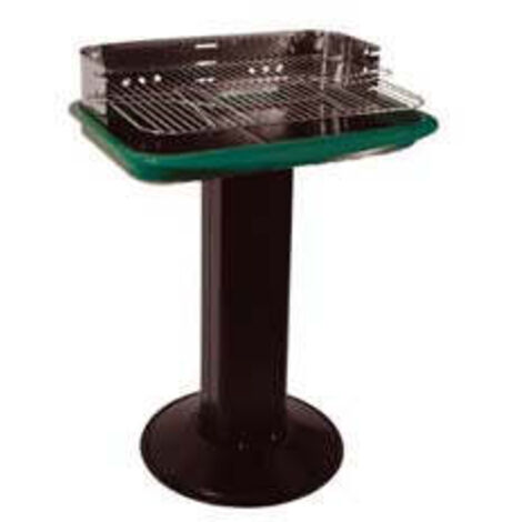 Barbecue Rettangolare Piantana 58X38 h 70 Lapillo 00066