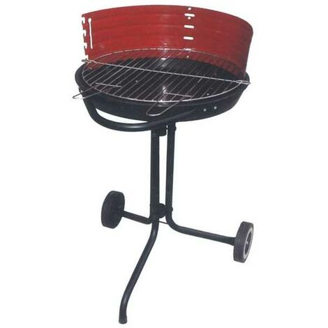 Barbecue rond avec roues 55 h 70 Lapillo 00710