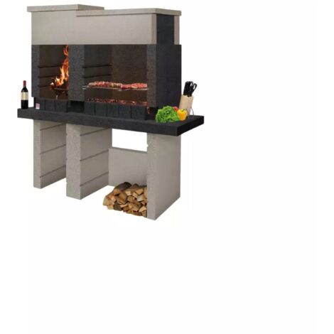 barbecue san pedro 160x515 h175cm