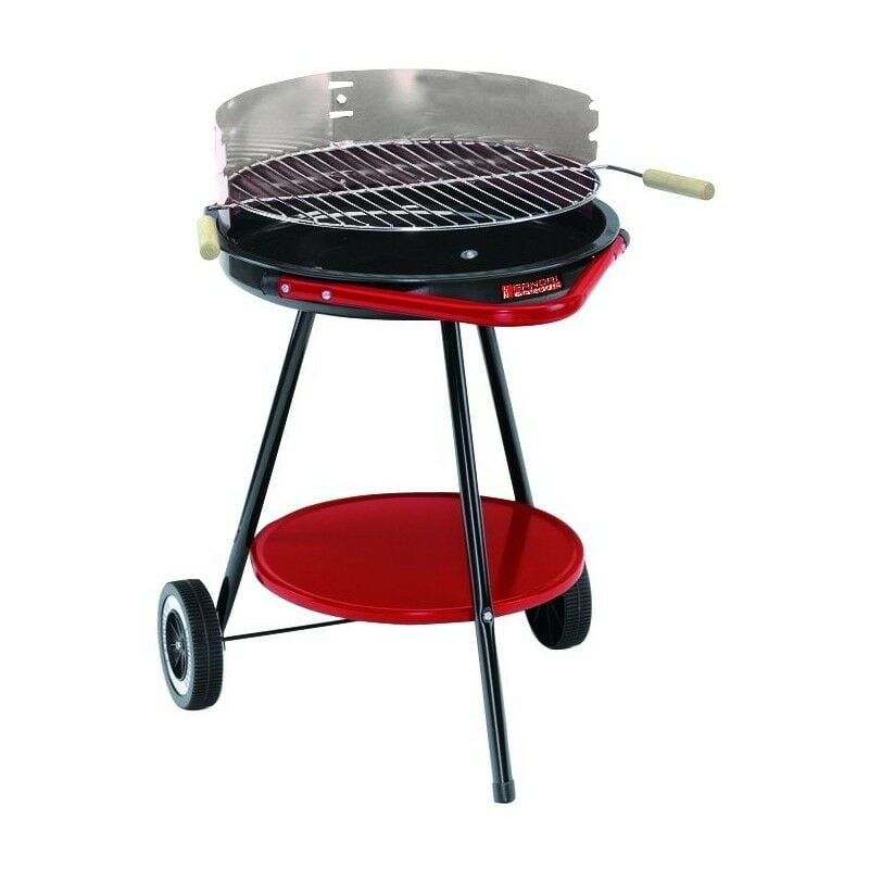 Blinky - Barbecue Sandrigarden SG-48 Rond Avec Roues Dia. 48cm