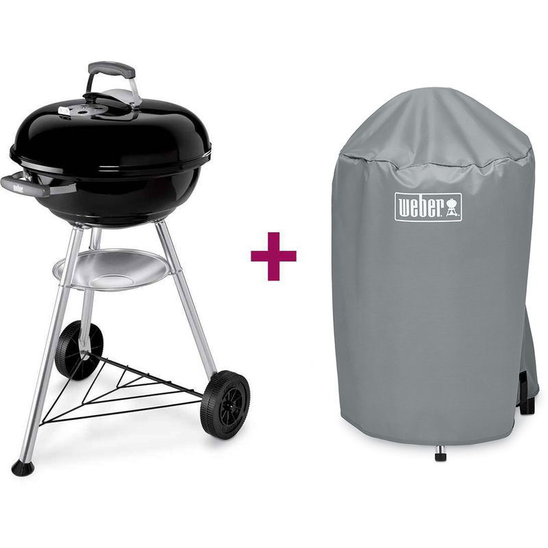 Weber - Barbecue Compact Kettle 47 cm + Housse