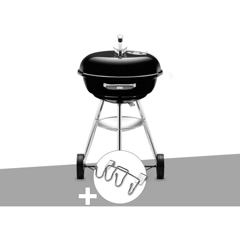 Weber - Barbecue Compact Kettle 47 cm + Support Accessoires