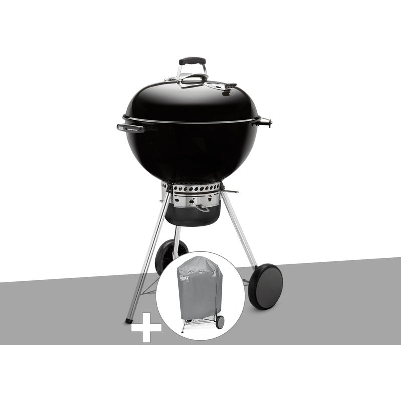 Barbecue Weber Master-Touch gbs 57 cm Noir + Housse