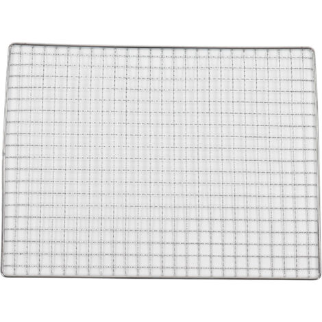 Barbecue Wire Mat Rust Proof Stainless Steel Multi Functional BBQ Grill Mat for Home Picnics Camping