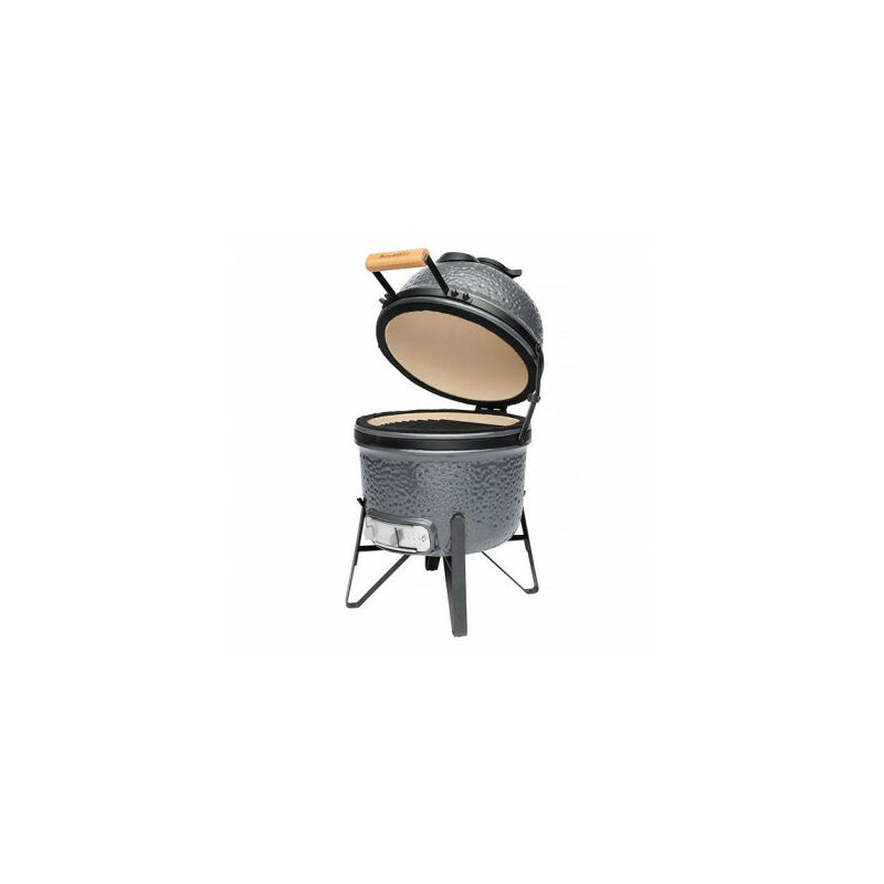 Barbecue/four en céramique 33CM gris 2415703 Berghoff