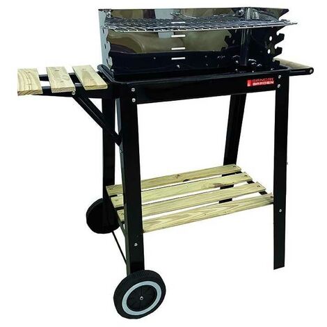 Barbecues Sandrigarden Sg 51-24 C/Roues 51X24 Cm