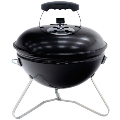 Barbeque Esterno A Carbonella Griglia Estate Campeggio In Acciaio Mod Indiana