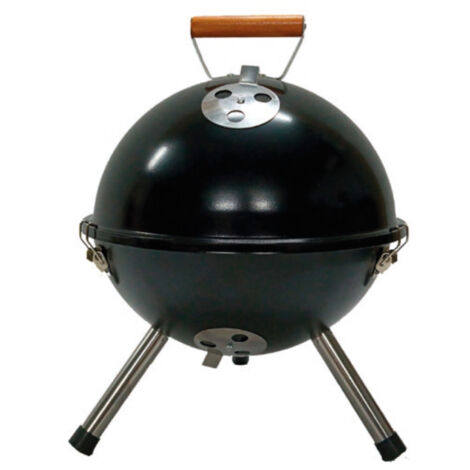 Barbeque Esterno A Carbonella Griglia Estate Campeggio In Acciaio Mod Iowa