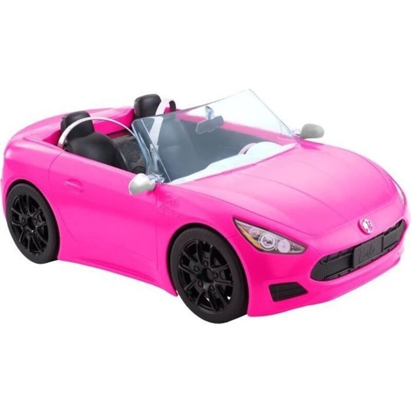 Mattel - Barbie - Le Cabriolet De Barbie - Accessoire Poupee - Rose