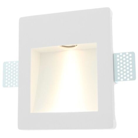 Barcelona Led – Applique murale encastrable placoplâtre 1W – Luminaire LED CREE 3000K – Dimensions 142x170x45mm – IP20 pour espaces intérieurs