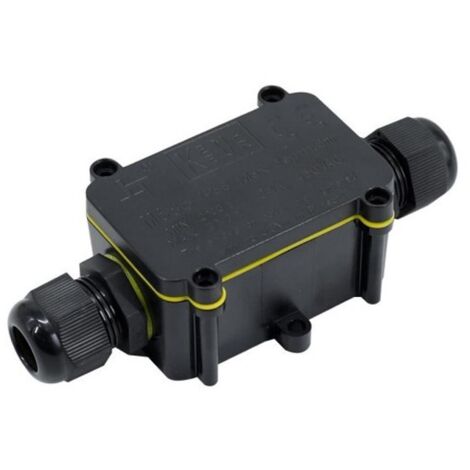 Barcelona Led – Boîte de dérivation étanche IP68 129 x 56 mm – Sections de câble 0,5 à 2,5 mm² – Connexion tripolaire pour conditions extérieures