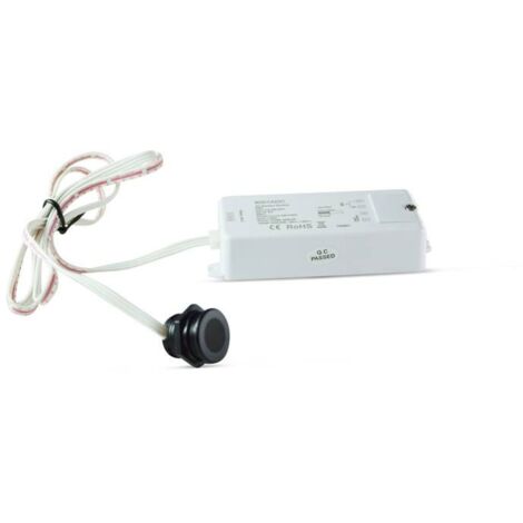 Barcelona Led – Détecteur de mouvement infrarouge 12V-36V IP20 – Détection 1 à 6 cm – Installation discrète pour placards et meubles